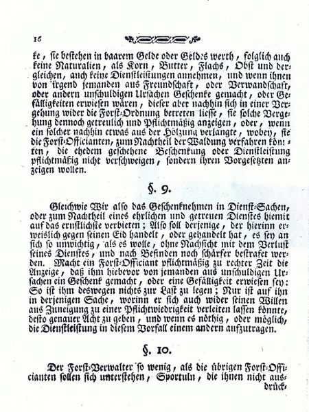 RH Herzogliches Regulativ 1774 16