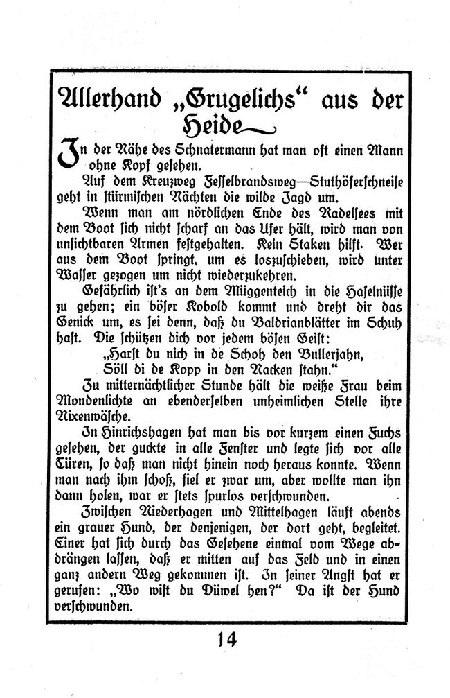 RH MgH Landheim 1914 Wandervogeltag 14