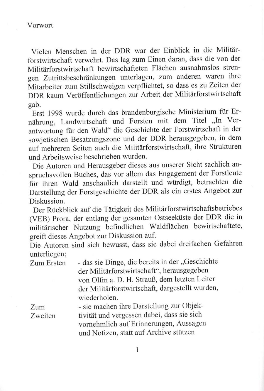 "Gesperrte Wälder" Karl-Ernst Preuße / Gotehard Gertler 2006 001