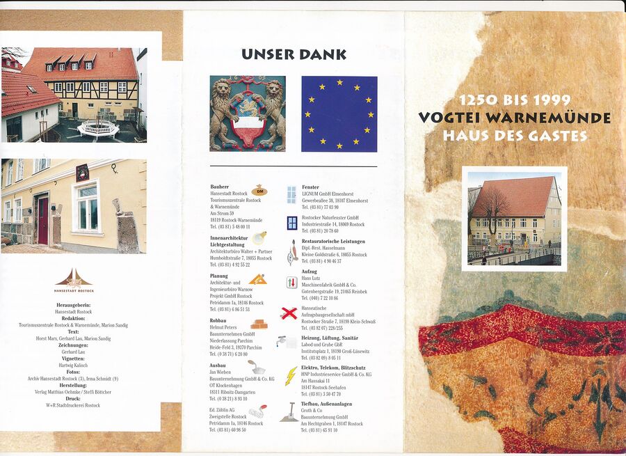 Warnemünde Vogtei-Gebäude 1999 d