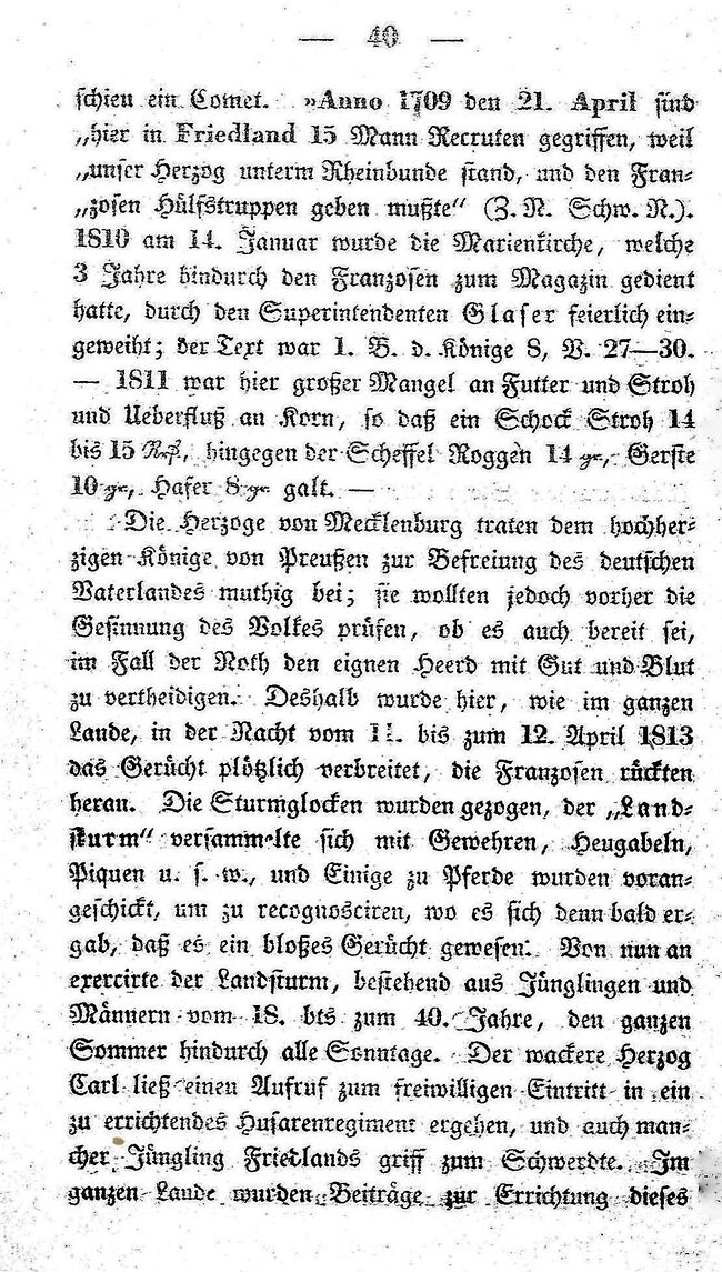 Friedland Reinhold 1838 40