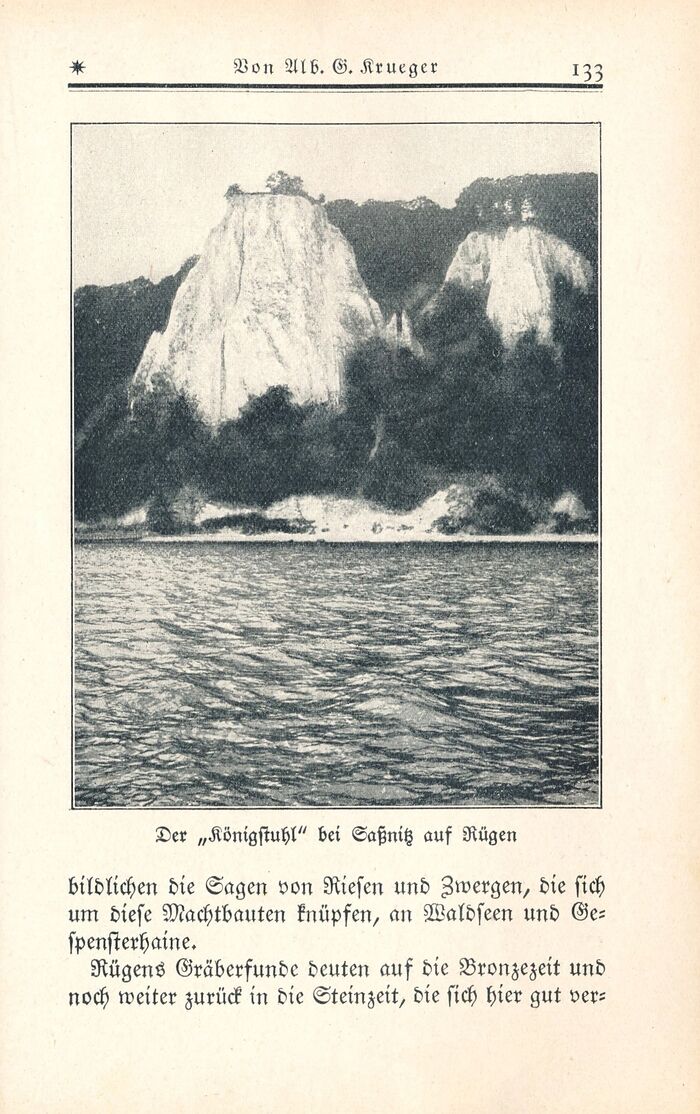"Rügen die Perle der Ostsee" Albert G. Krüger 1926 133