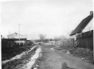 Dorfstraße Richtung Schmiede, Foto: A. Drechsel