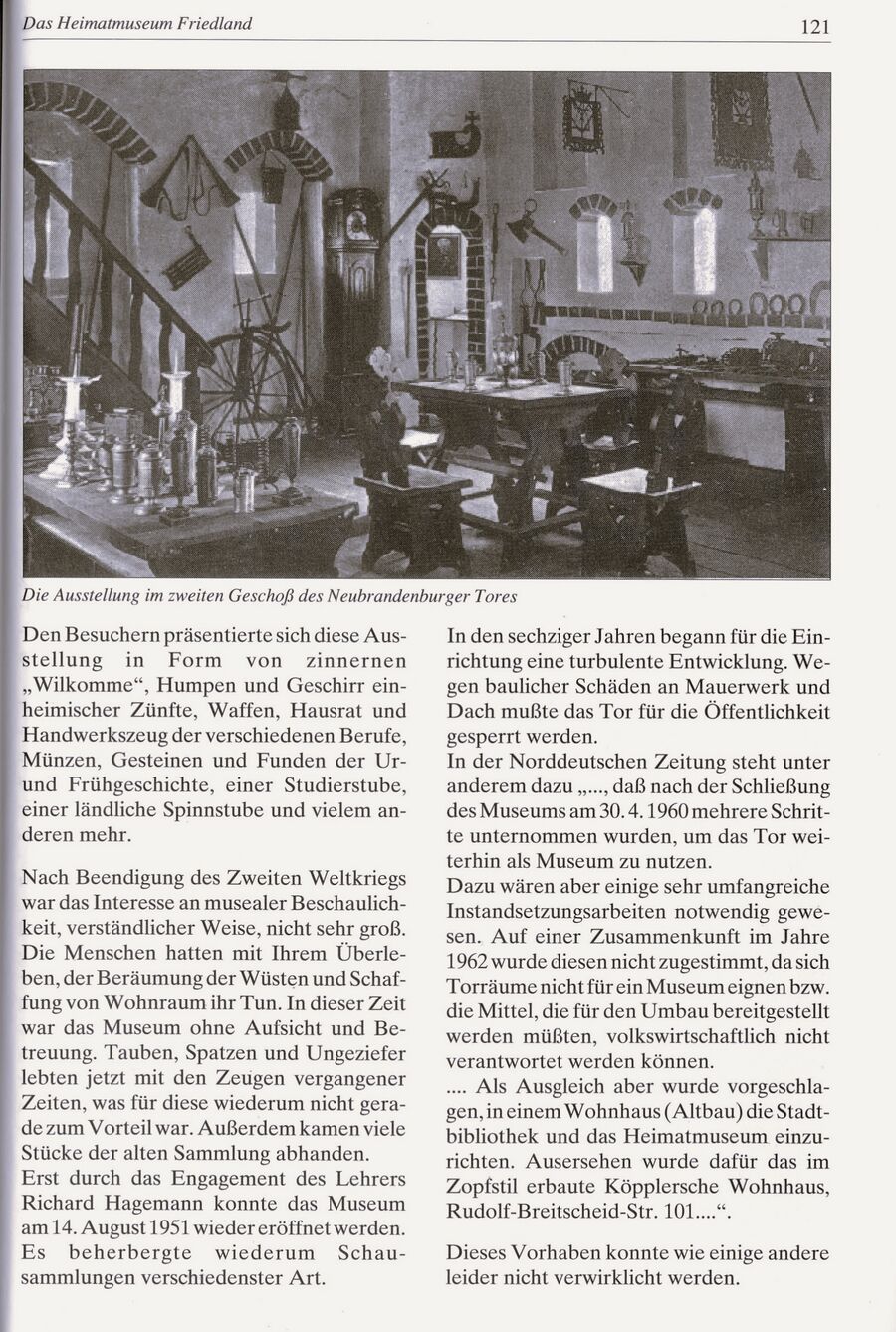 Festschrift 750 Jahre Friedland 1994 121