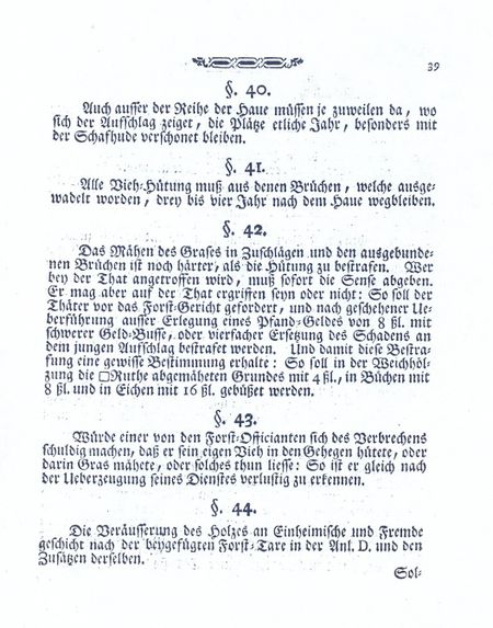 RH Herzogliches Regulativ 1774 39