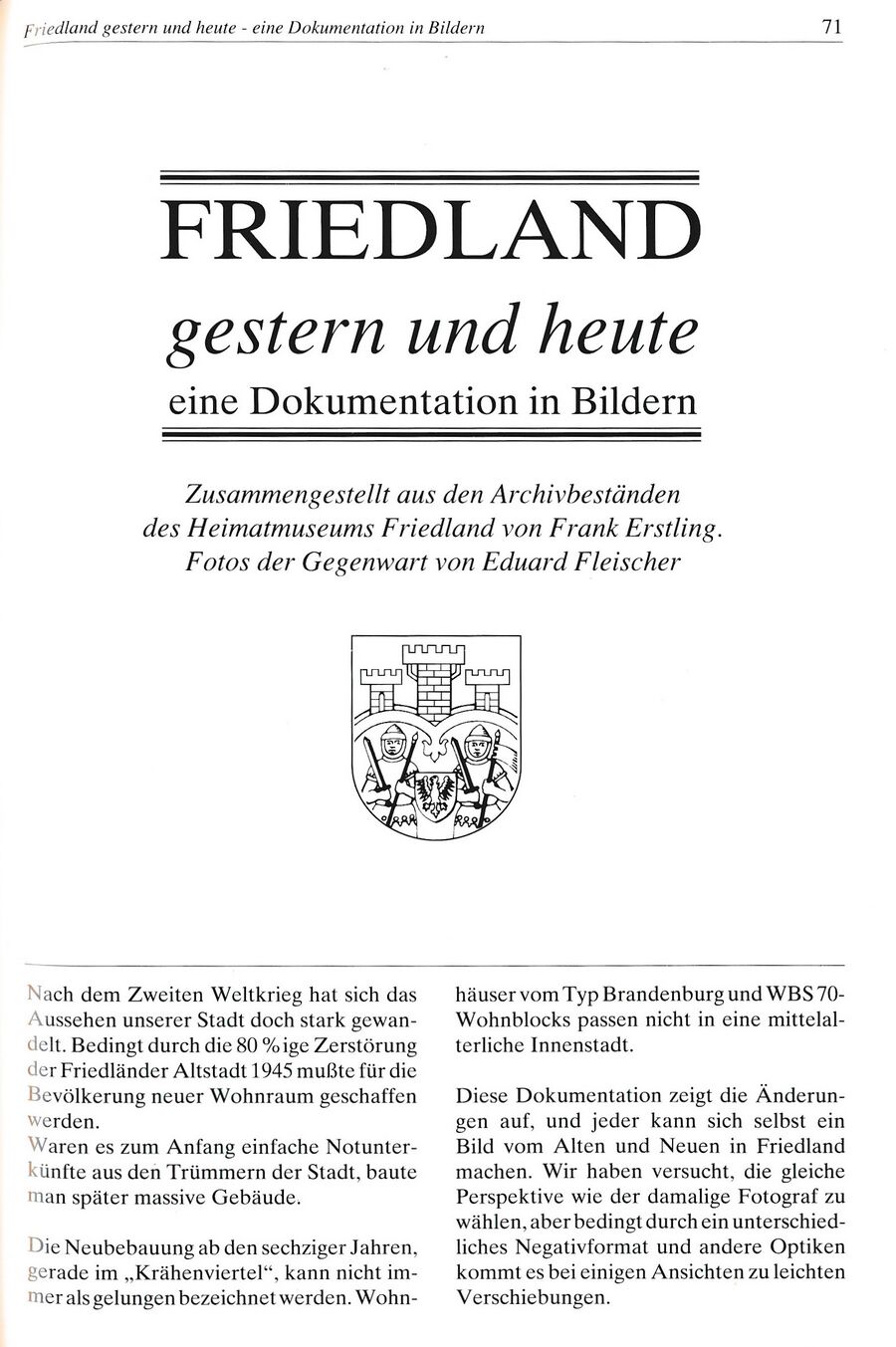 Festschrift 750 Jahre Friedland 1994 071