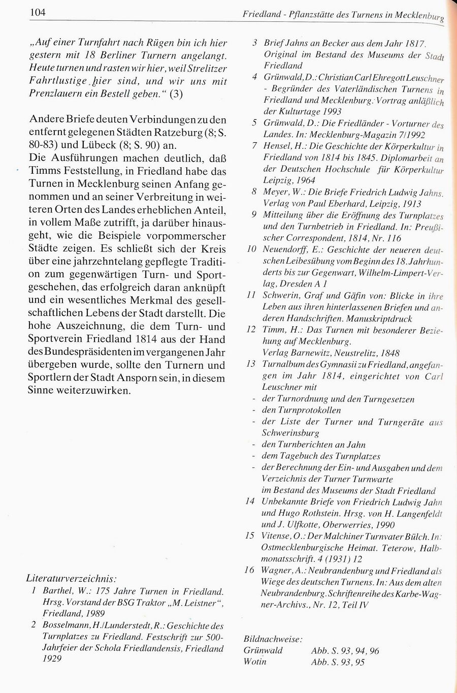 Festschrift 750 Jahre Friedland 1994 104