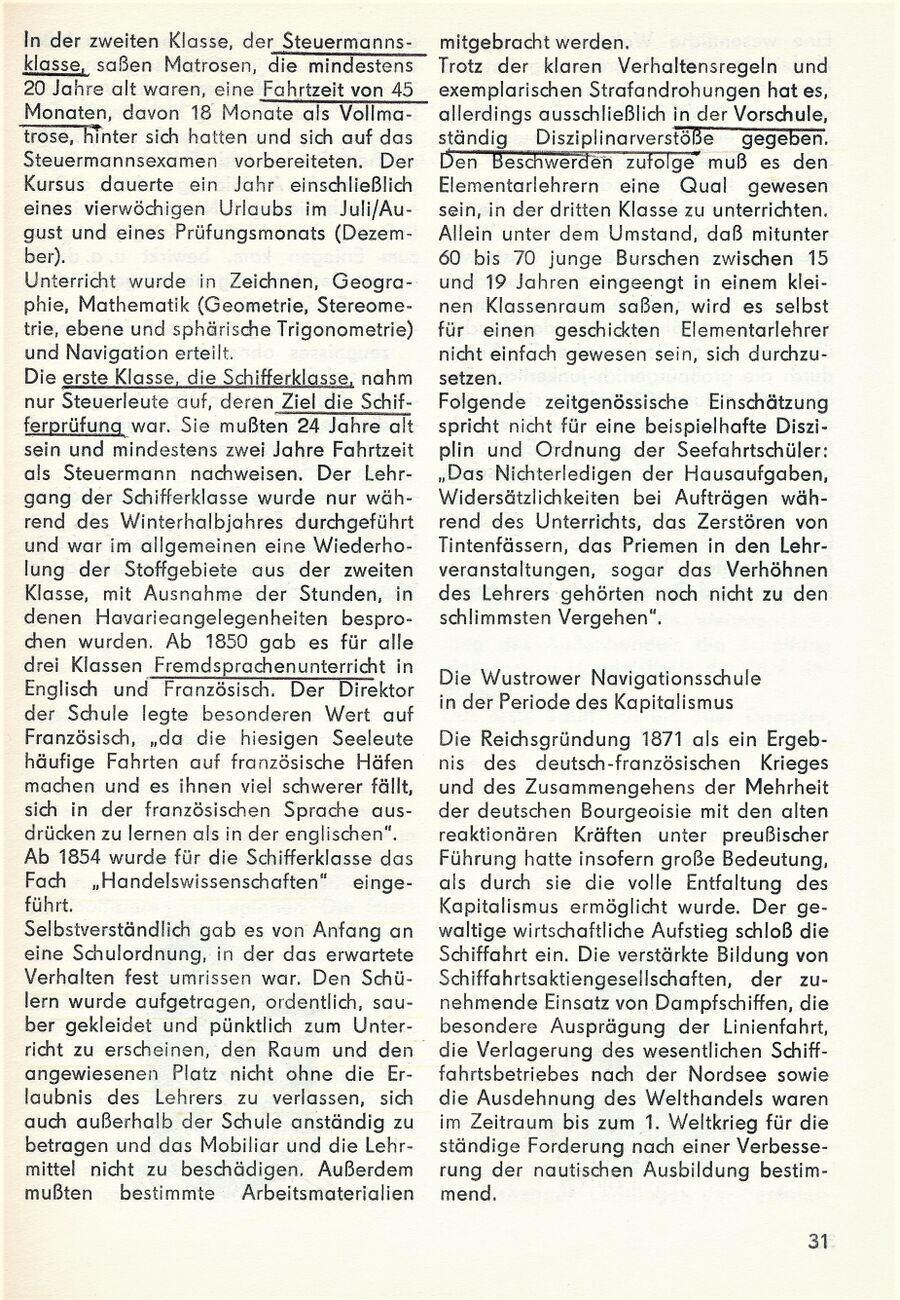 Wustrower Geschichte und Geschichten 1985 31
