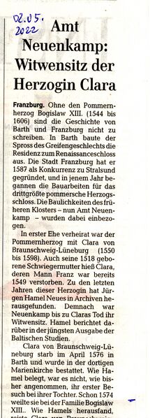 Datei:2022 Clara von Braunschweig-Lüneburg 1.jpg