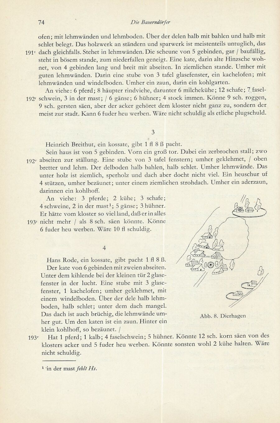 Baumgarten Bentzin 1963 Hof u Wirtschaft Ribn Bauern 074