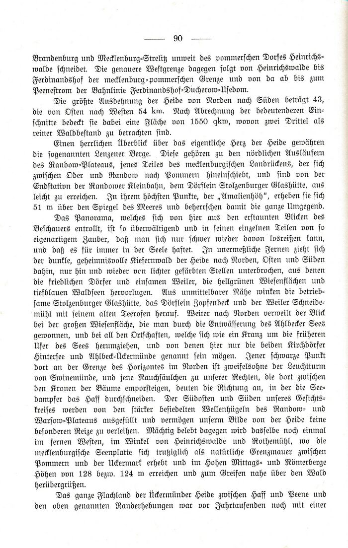 Ückermünder Heide Heinrich Kohlmann 1904 S90