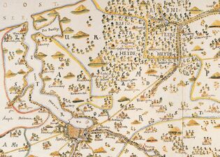 1700 Hoinckhusen 1700 Hoinkhusen Ausschnitt RH Warnemünde Rostock