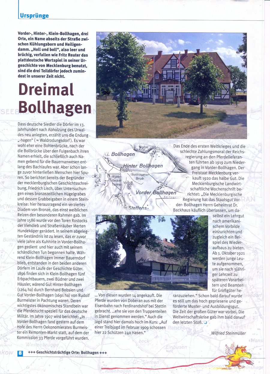 Beitrag "Dreimal Bollhagen"