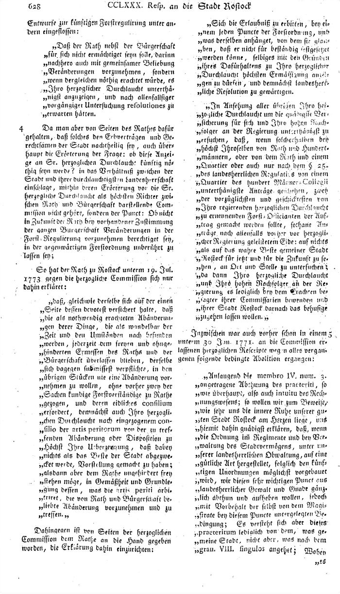 RH Rechtsgutachten Pütter Göttingen 1777 d
