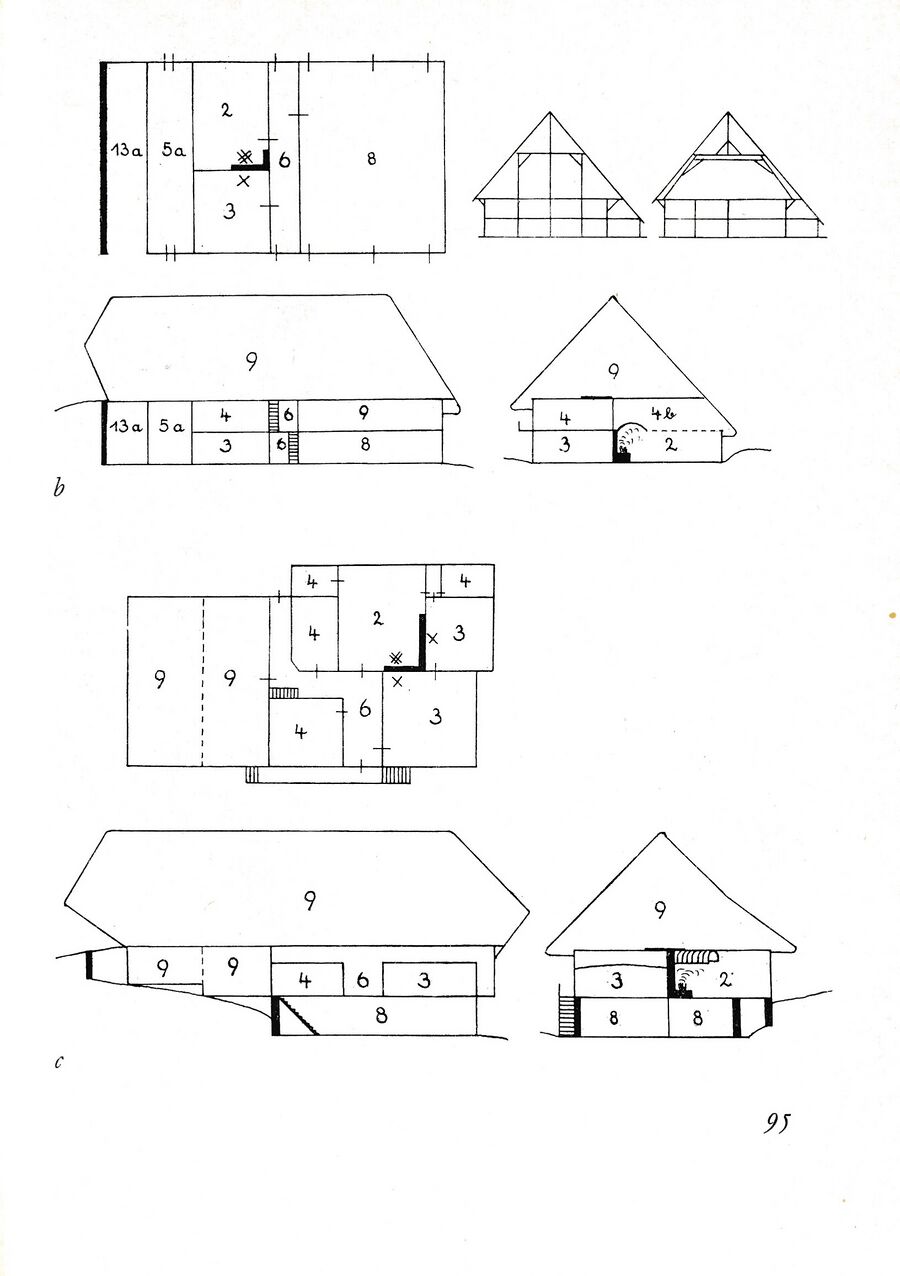 Baumgarten Dt Bauernhaus 1980 Ak 095