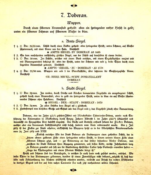 Datei:Doberan Teske Wappen.jpg