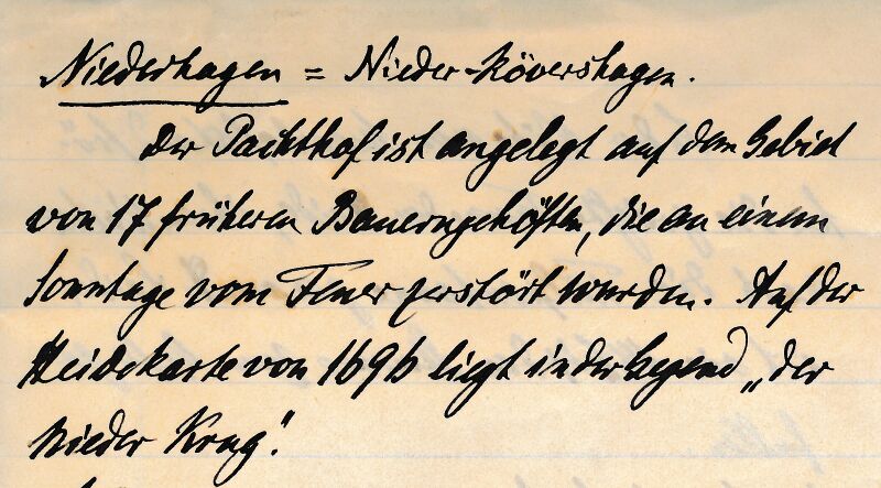 Datei:RH Niederhagen Notiz Ludwig Krause.jpg