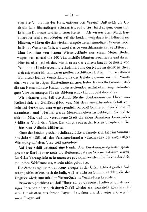 Rackwitz "Geheimnis um Vineta - Legende und Wirklichkeit... 1971 071
