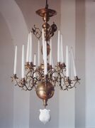 Leuchter in der Kirche Koserow