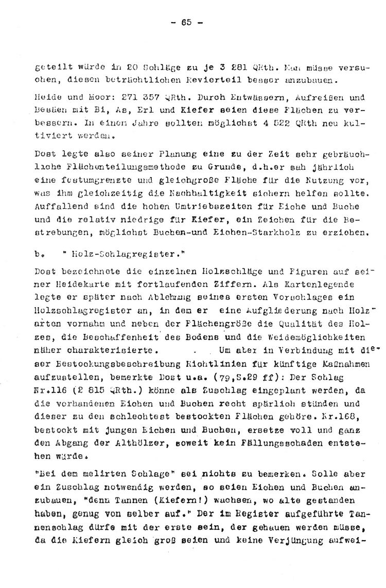 RH Oelsnitz Forstwirtschaftsgeschichte NÖM 1955 065