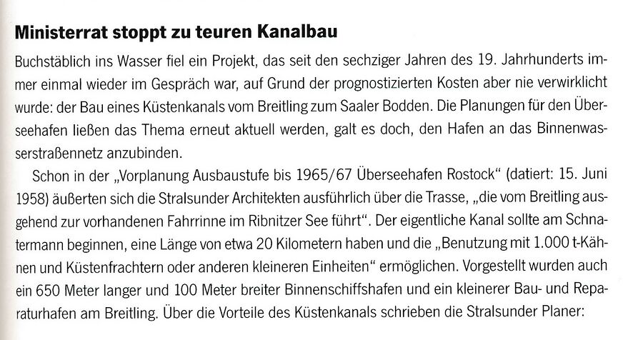 Ministerrat stoppt teuren Kanalbau 1