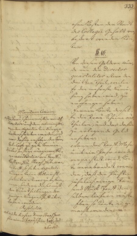 RH Möller Unvorgr Gedanken 1760 SB Seite 333