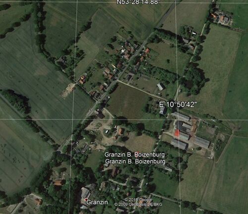 Granzin Dorfstrasse und Untere Dorfstrasse. Nord.jpg