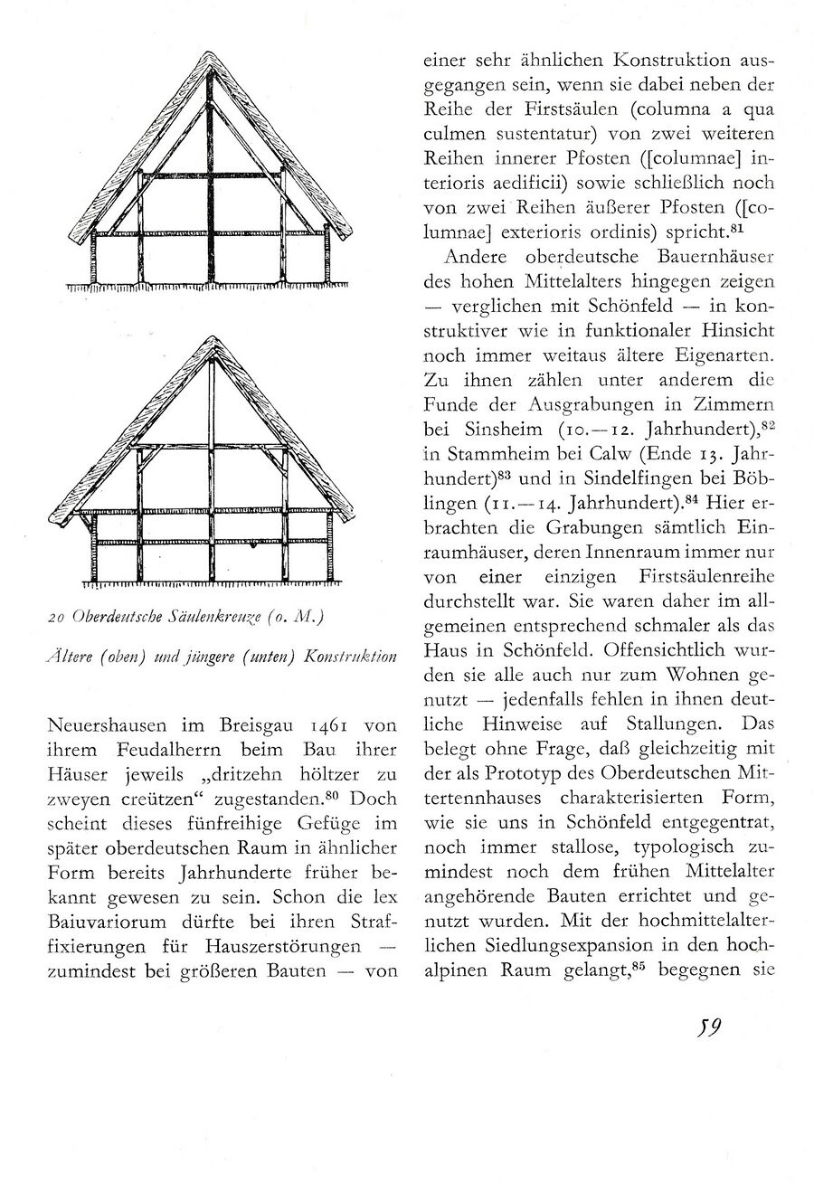 Baumgarten Dt Bauernhaus 1980 Ak 059