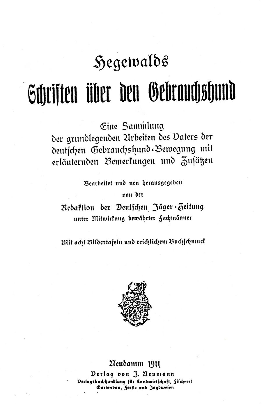 Gelb Forst Ausflug Reichs-Jagdhundeverein 18951 01