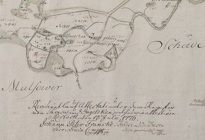 Datei:Charte-1768-Dorffeldmark-Clausdorf-cp-Garvensdorf-FN-Pfarrkoppel.jpg
