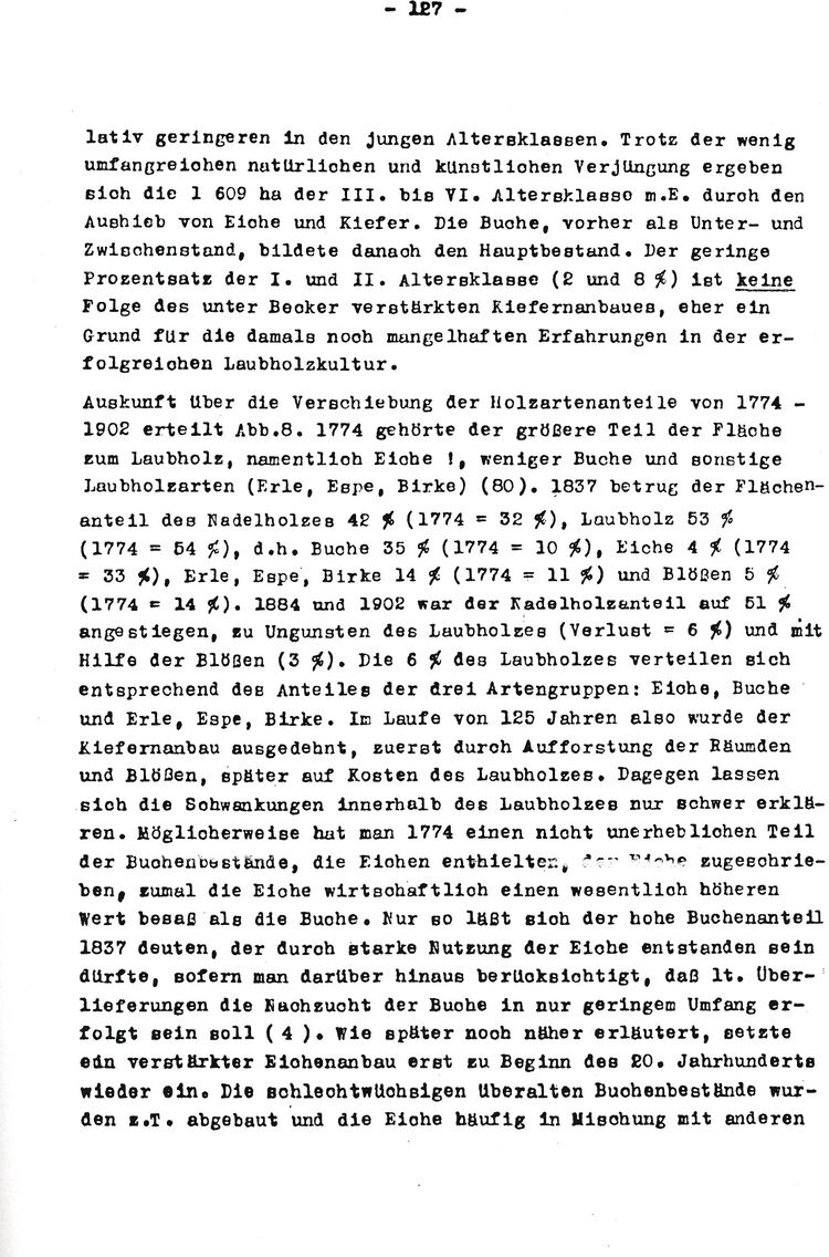 RH Oelsnitz Forstwirtschaftsgeschichte NÖM 1955 127