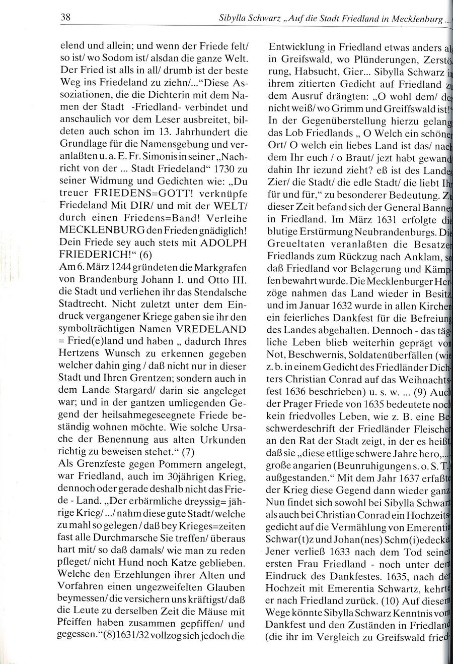 Festschrift 750 Jahre Friedland 1994 038