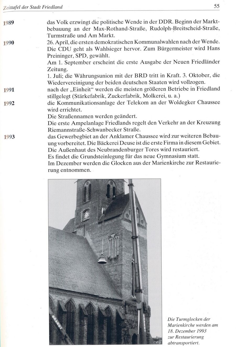 Festschrift 750 Jahre Friedland 1994 055