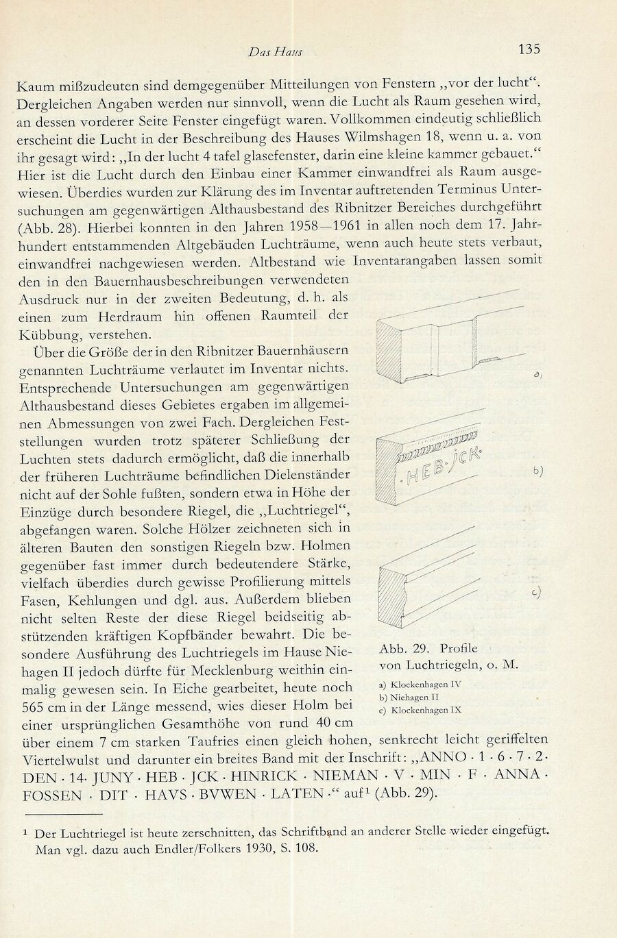 Baumgarten Bentzin 1963 Hof u Wirtschaft Ribn Bauern 135