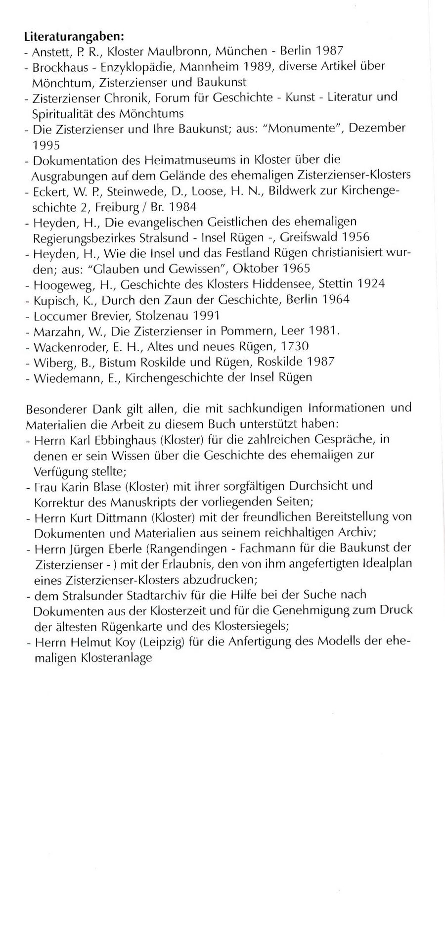 Als die Mönche nach Hiddensee kamen 1296 Inselpastor Manfred Domrös 1996 26