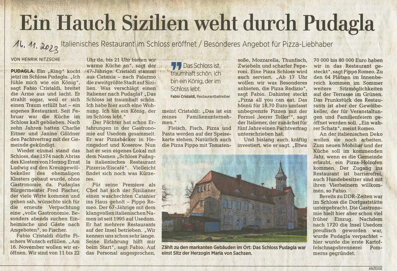 Datei:Pudagla 2023 Schloss Gaststätte 2.jpg
