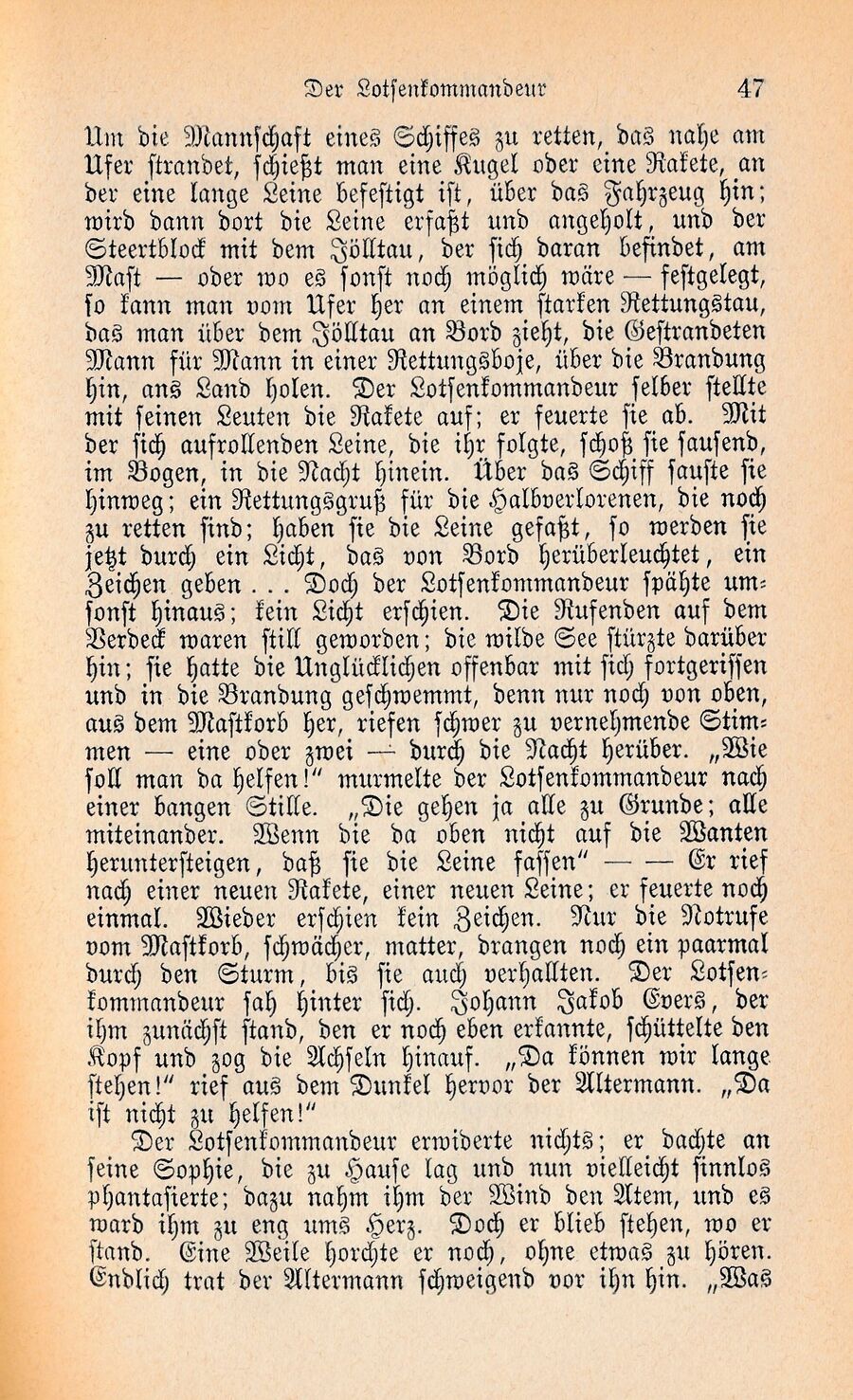 Wilbrandt Ausz Lotsenkommandeur 1877 47