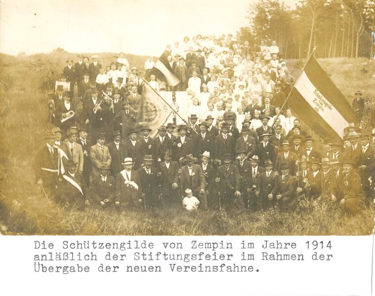 Datei:Zempin Schützengilde 1914.jpg
