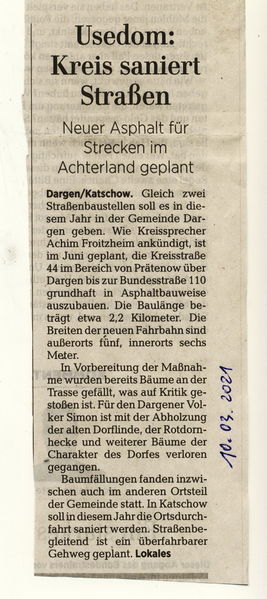 Datei:2021 Straße Dargen 0.jpg