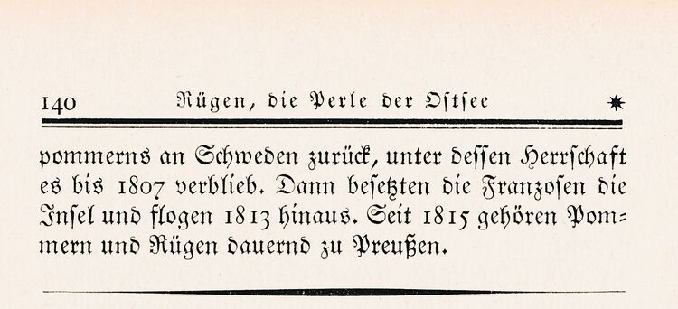 "Rügen - Perle der Ostsee" A Krüger 1926 S120