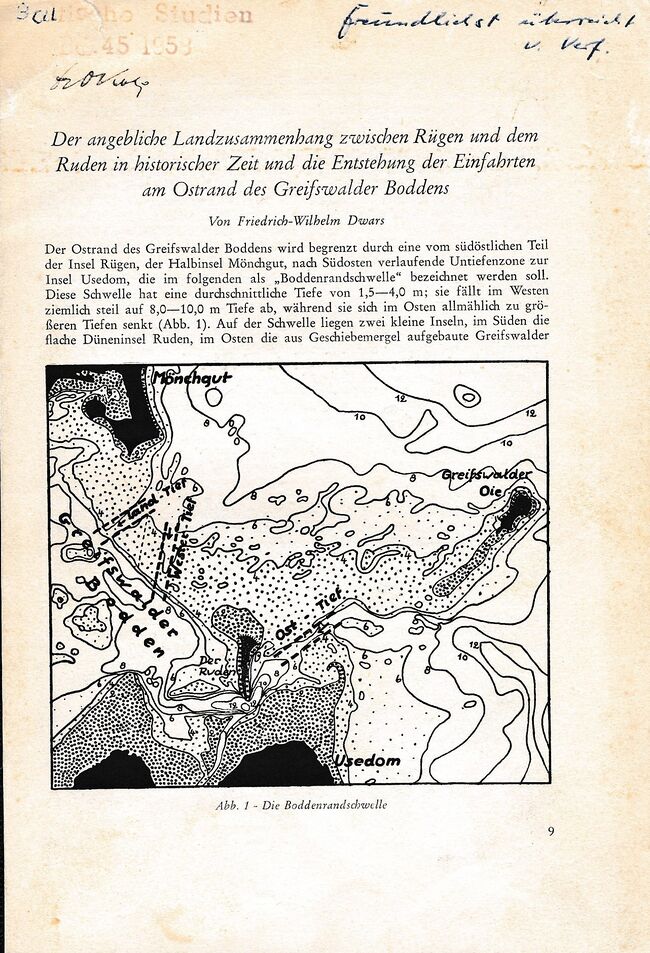 Dwars Baltische Studien, Bd. 45 (1958), S.09