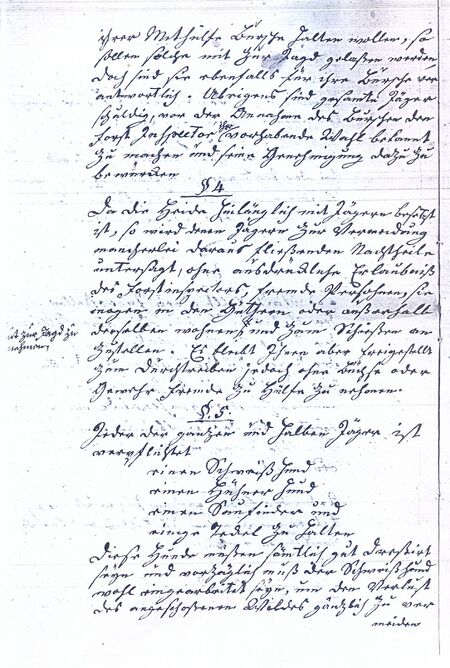 1805 Jagd Reglement Rostocker Heide 03