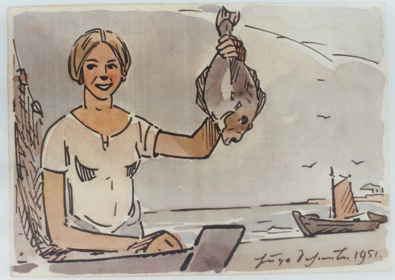 Datei:Scheele - 1951 Fischfrau Brustbild.jpg