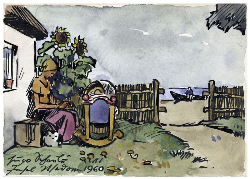 Datei:Scheele 1960 Garten Kind.jpg