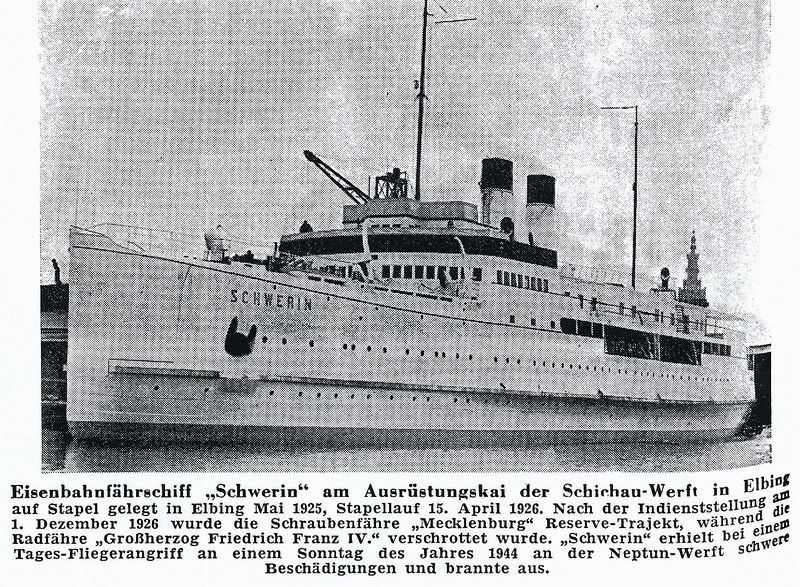 Warnemünde Einweihung Trajekt 1963 12