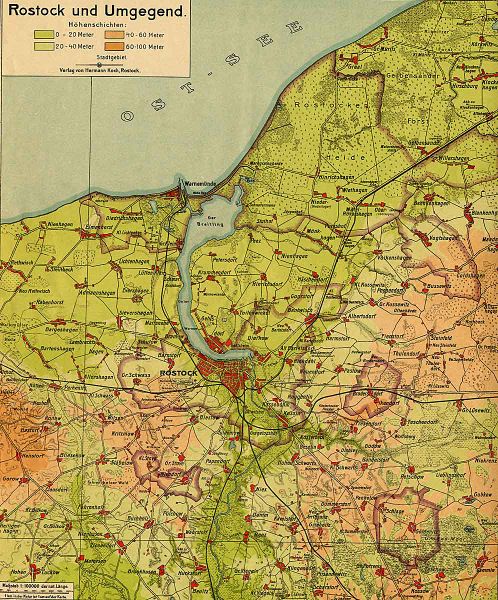 Datei:Das Rostocker Stadtgebiet um 1920.jpg