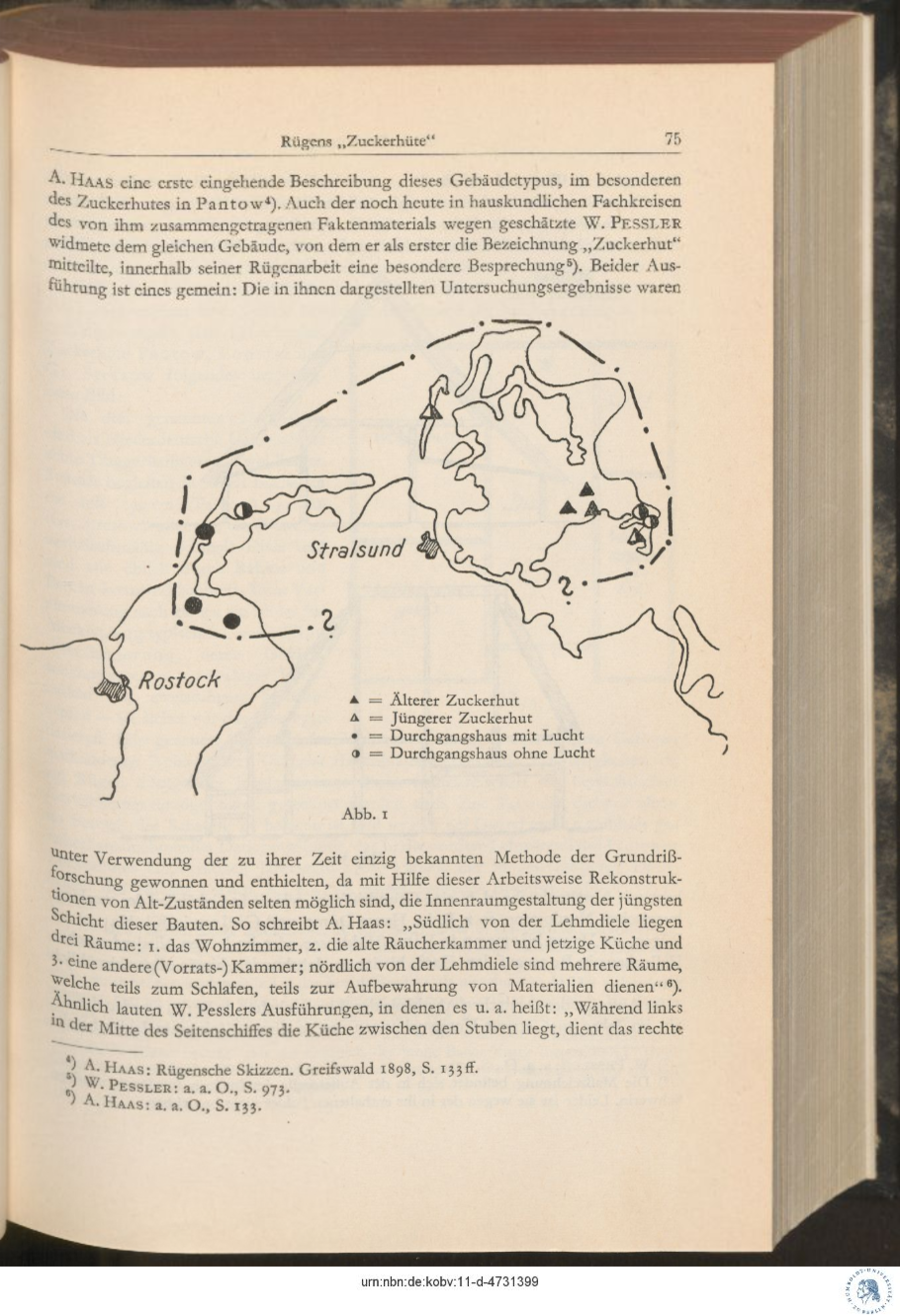 Baumgarten 1959 Rügens Zuckerhüte 75