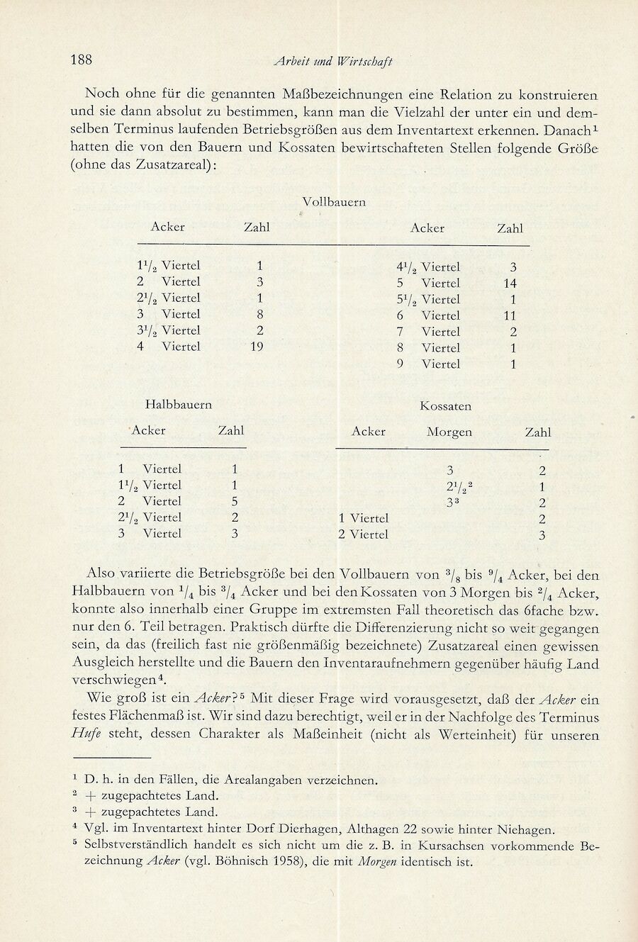 Baumgarten Bentzin 1963 Hof u Wirtschaft Ribn Bauern 188