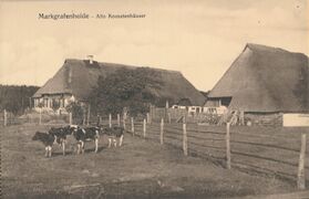 MGH Kossatenhäuser um 1914 Foto Emil Goerke