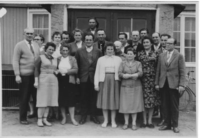 Abschlußfeier der Dorfakademie im Oktober 1961